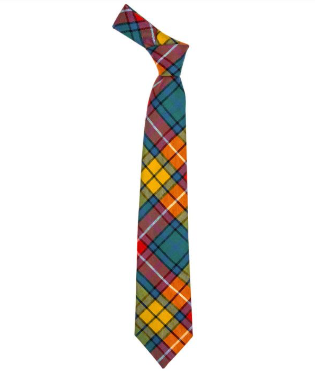 Lochcarron Tie Buchanan Ancient Tartan