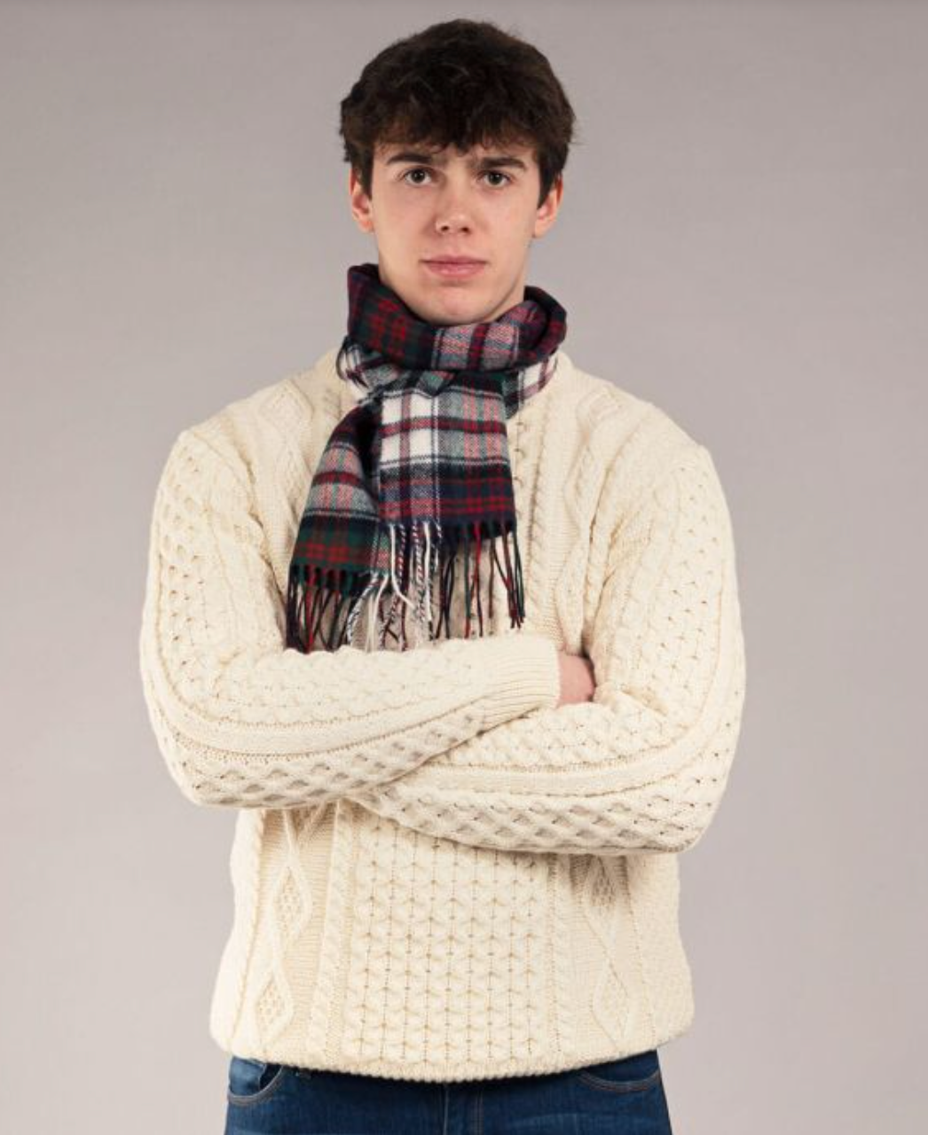 Lochcarron Tartan Scarf Macdonald Dress Modern