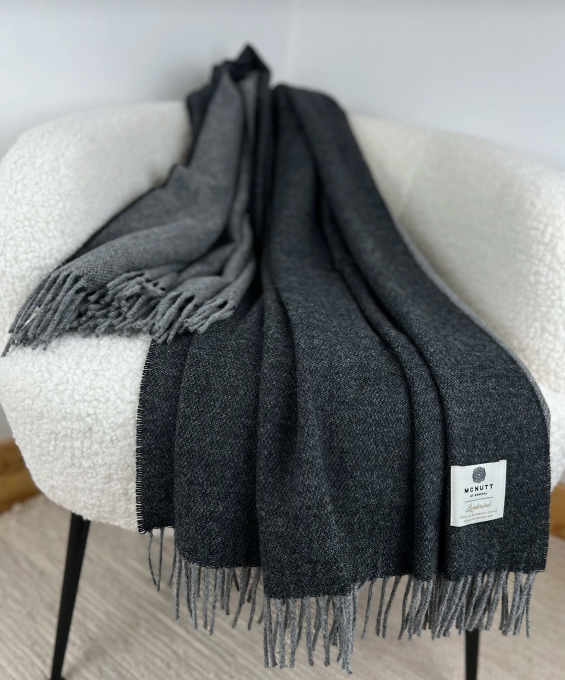 McNutt Lambswool Reversible Throws