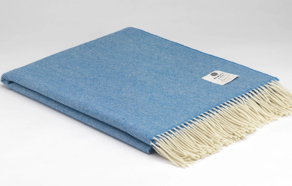 McNutt Lambswool Herringbone Throws