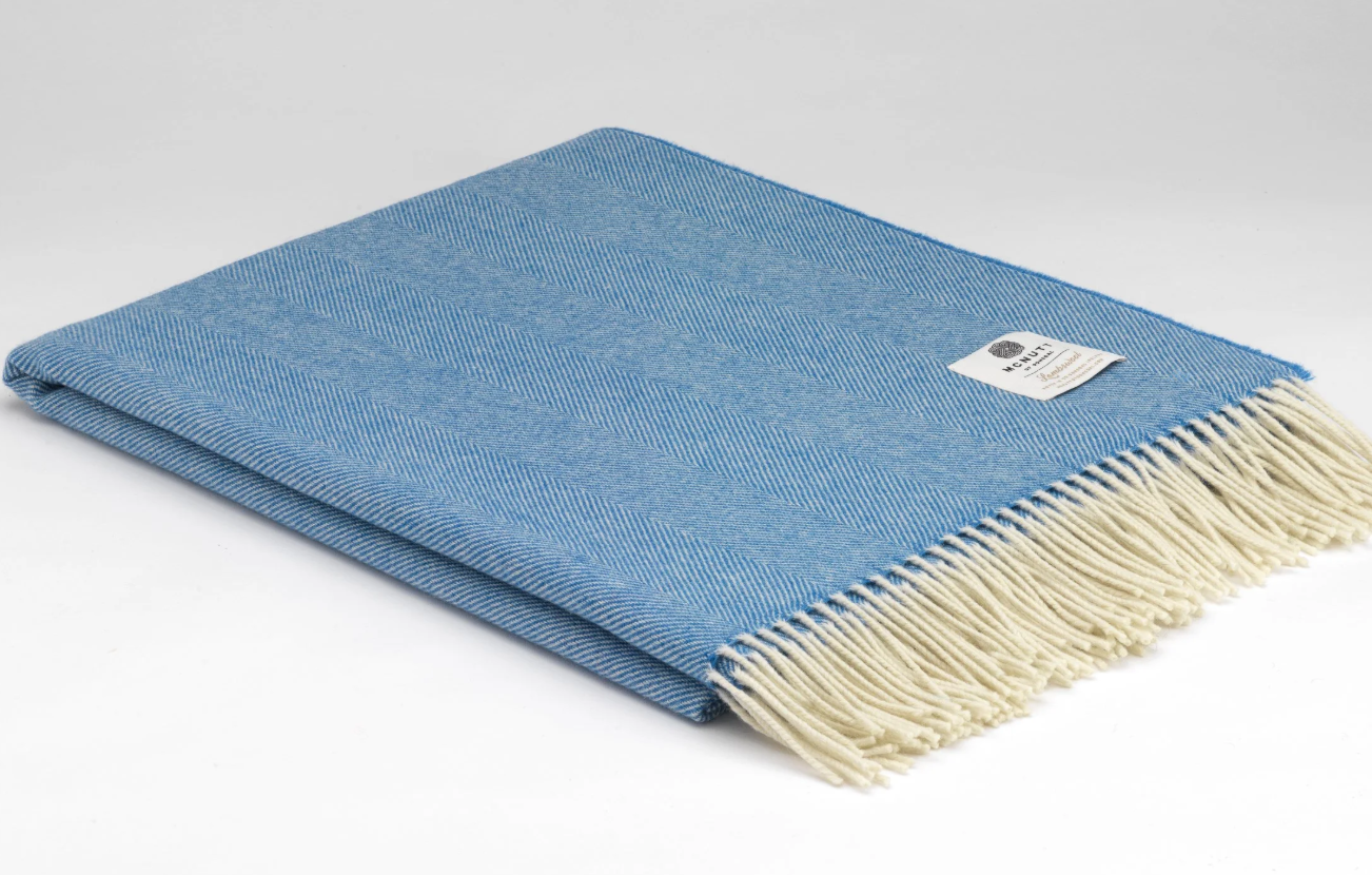 McNutt Collection Supersoft Herringbone Throws