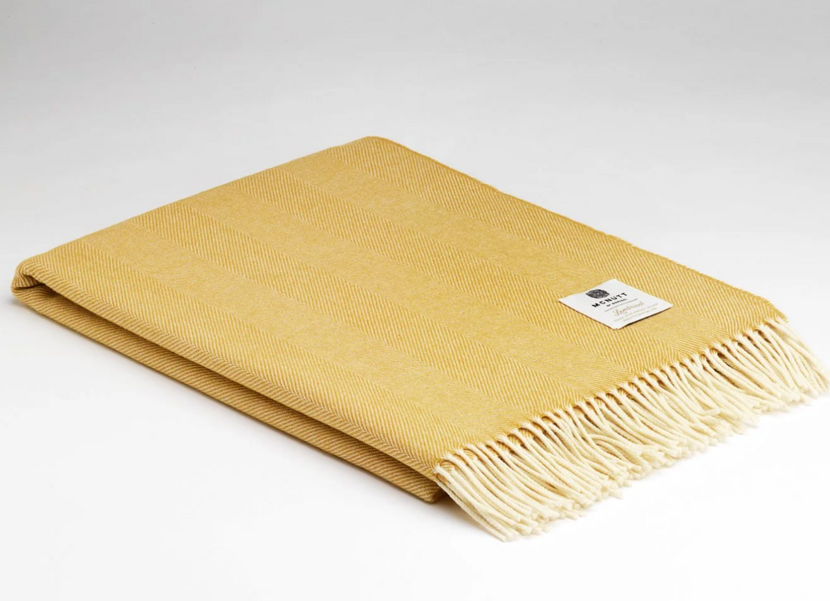 McNutt Lambswool Herringbone Throws