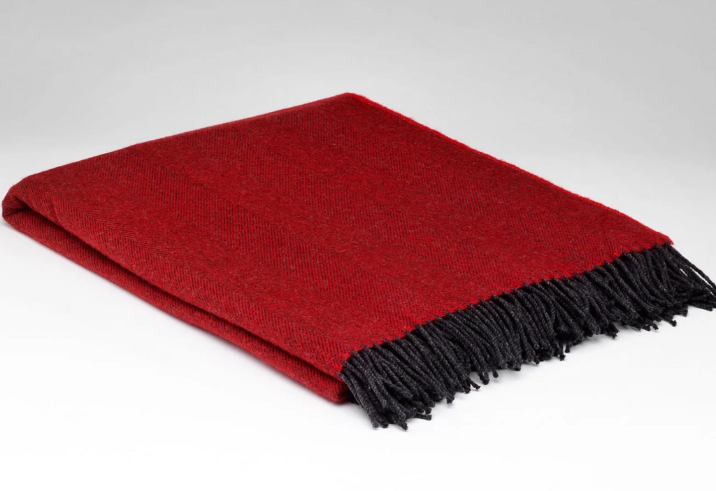 McNutt Lambswool Herringbone Throws