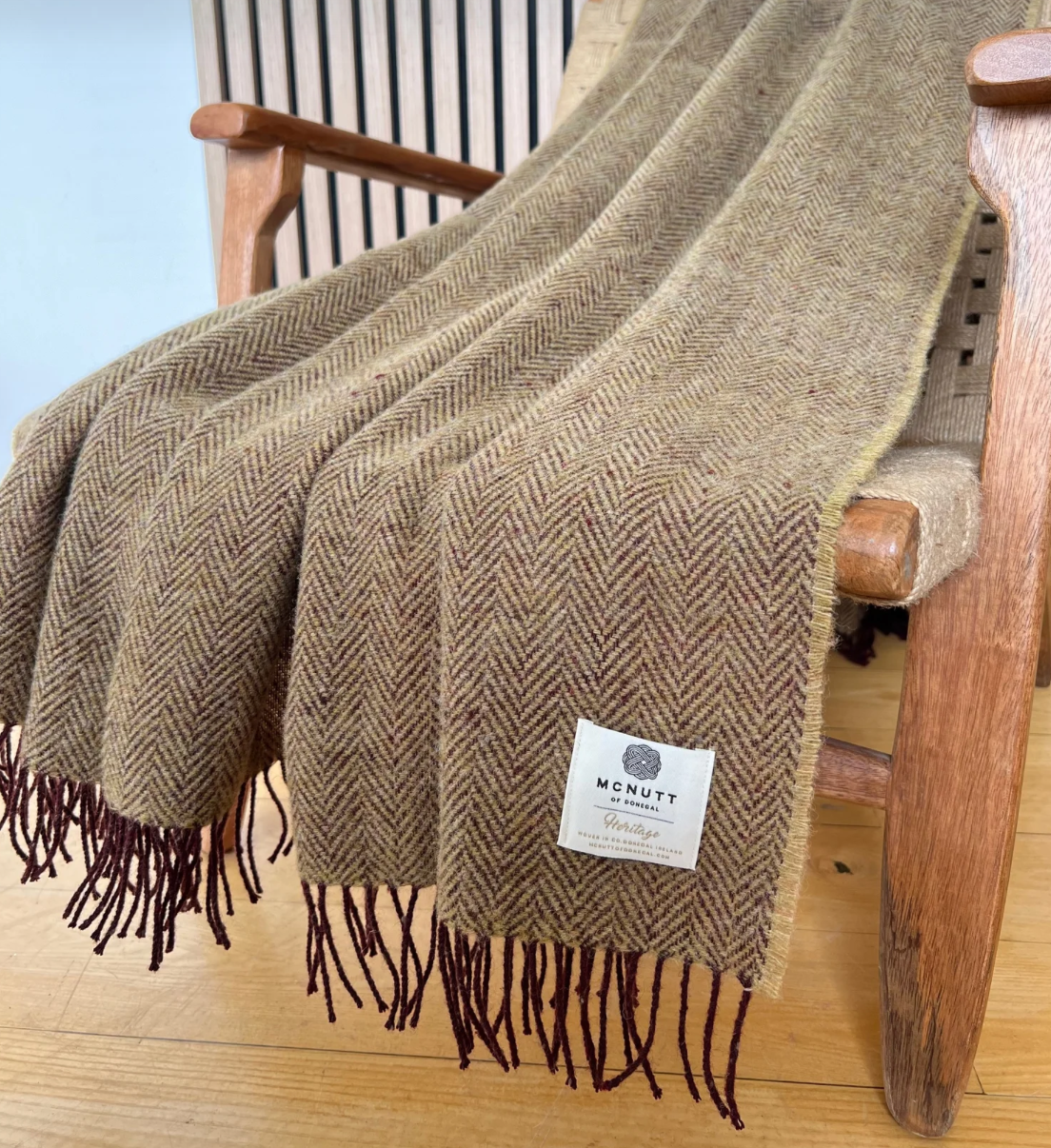 McNutt Collection Heritage Herringbone Throws