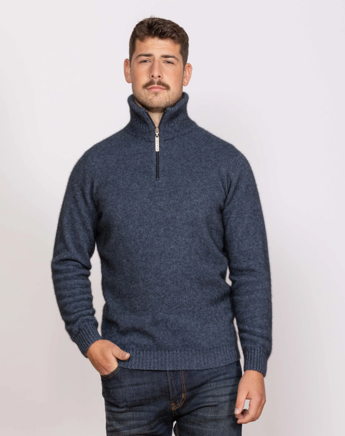 Noble Wilde Mount Tasman Men's Pullover Possum-Merino