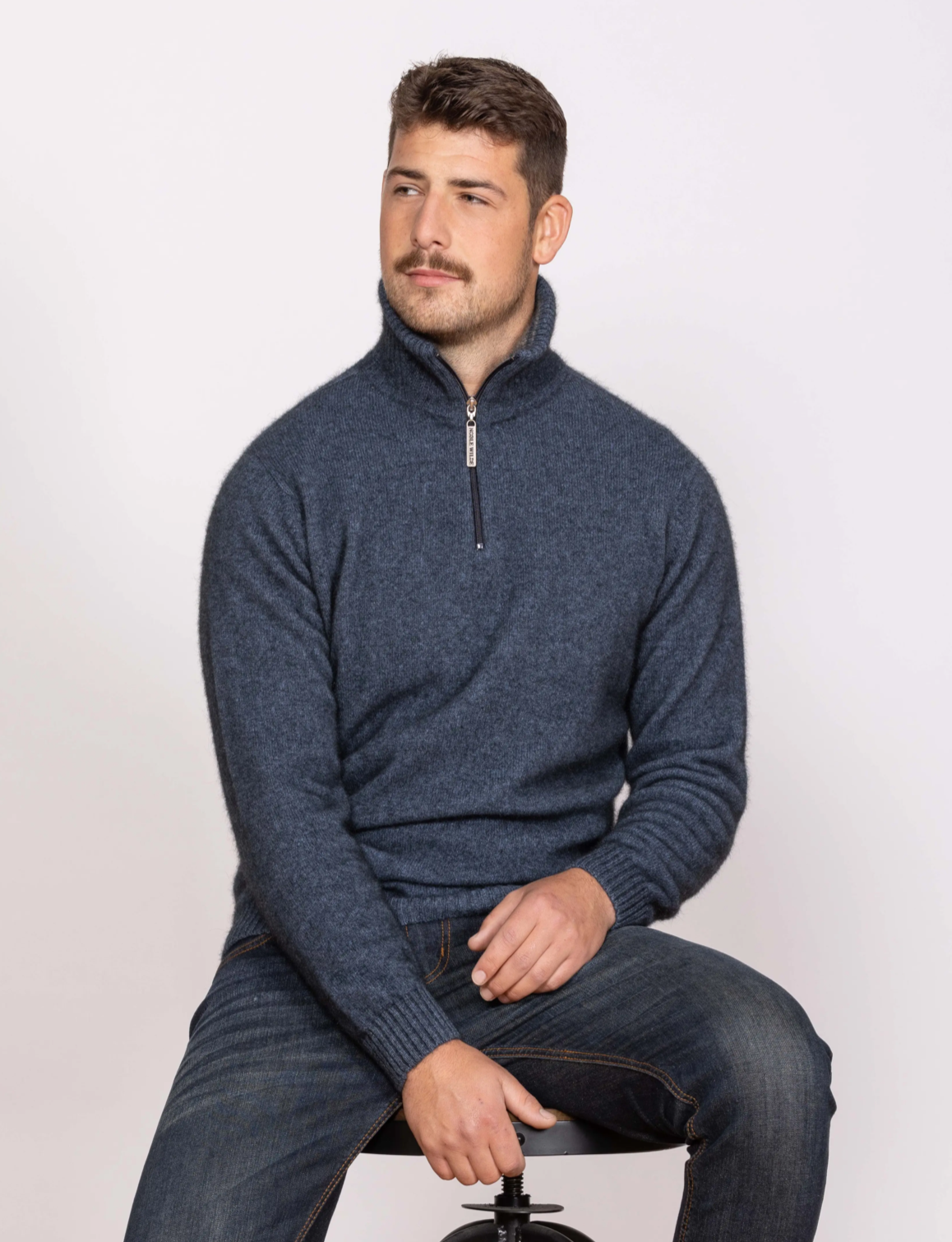 Noble Wilde Mount Tasman Men's Pullover Possum-Merino
