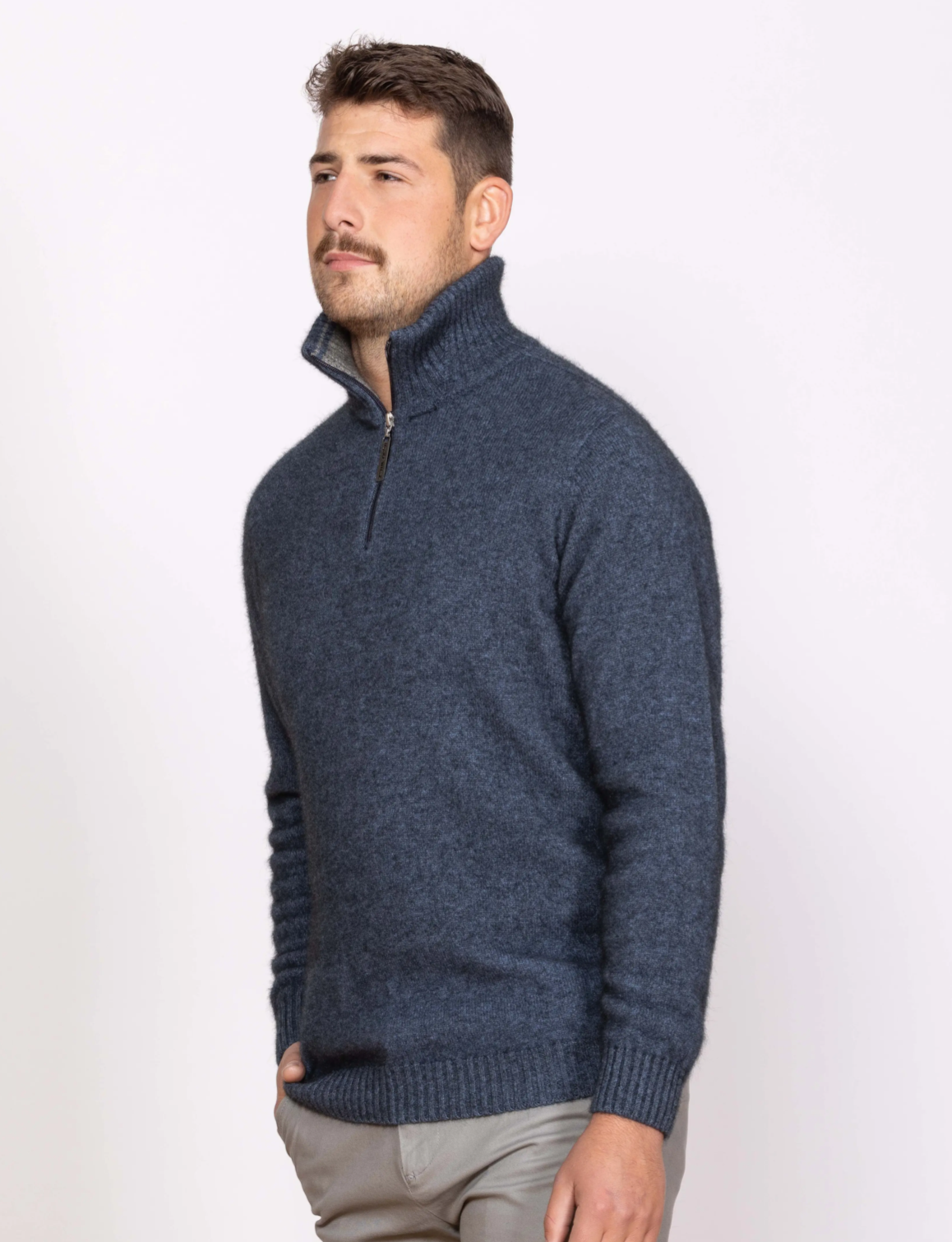 Noble Wilde Mount Tasman Men's Pullover Possum-Merino