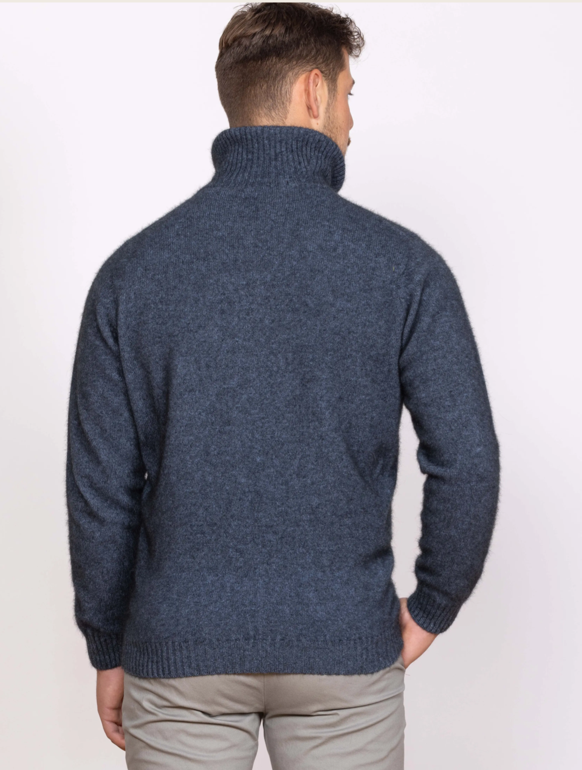 Noble Wilde Mount Tasman Men's Pullover Possum-Merino