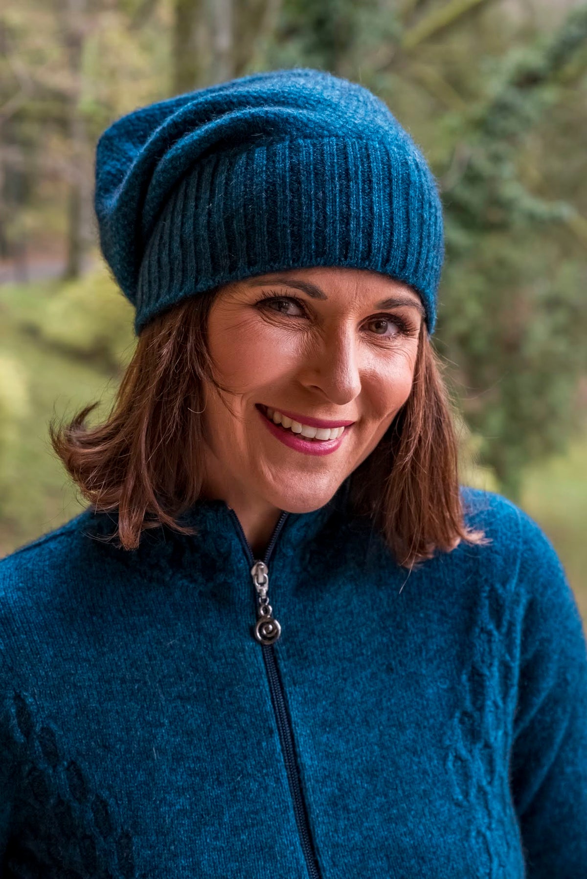 Noble Wilde Beanie Moss Baggie Possum-Merino - 22 Farben
