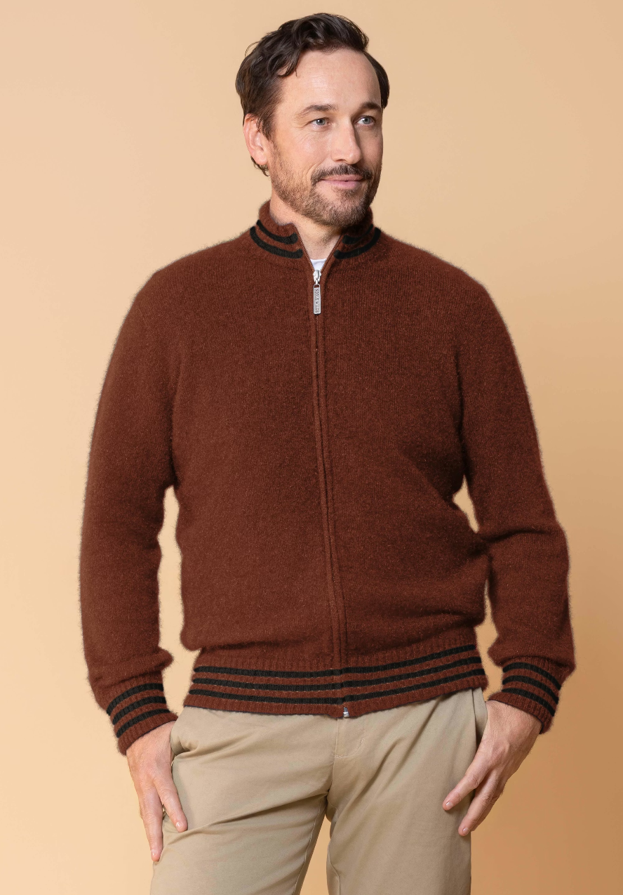 Noble Wilde Men's Massey Jacket Possum Merino