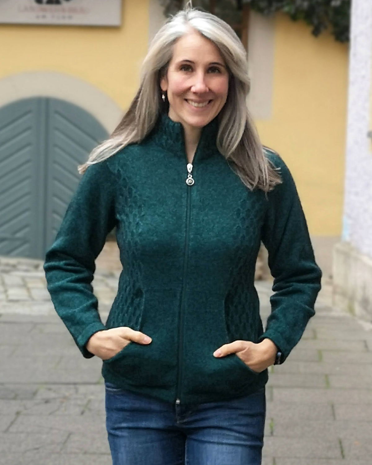 Noble Wilde Ladies Jacket Honeycomb Paua