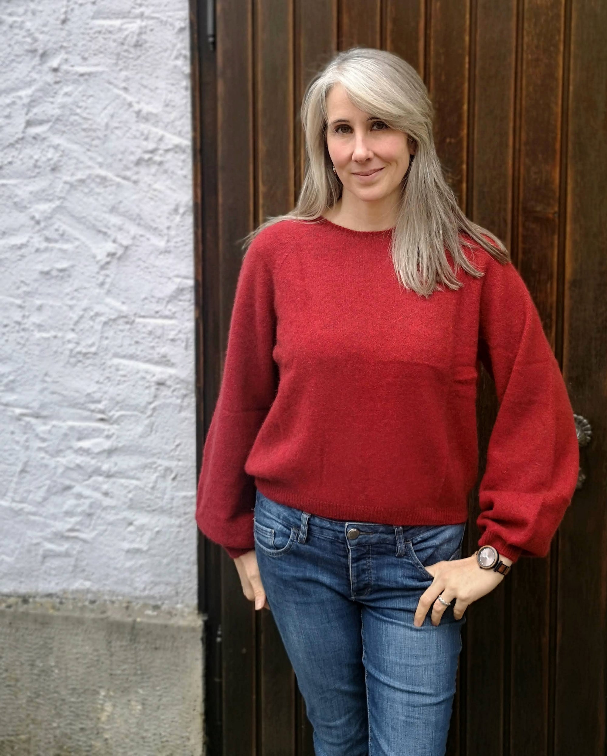 Noble Wilde Women's Pullover Bellow Sleeve Twilight