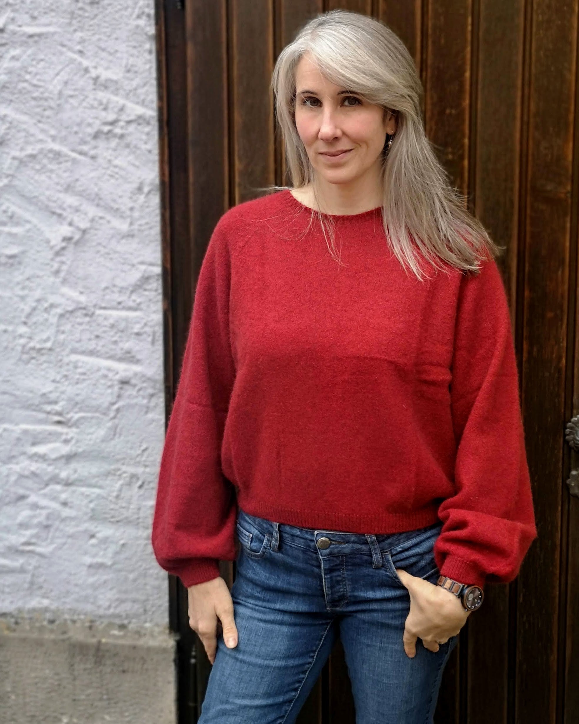 Noble Wilde Women's Pullover Bellow Sleeve Twilight