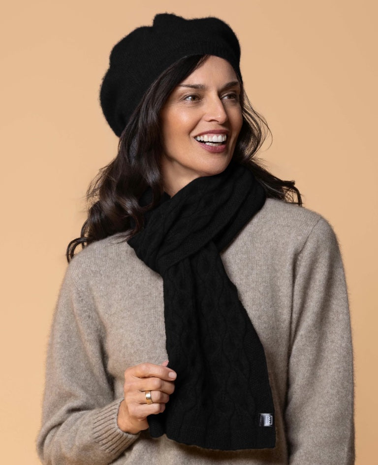 Noble Wilde Beret Possum-Merino
