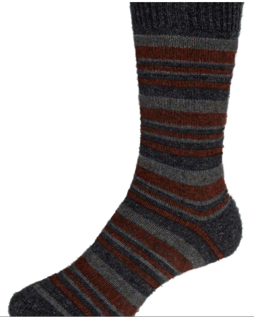 Noble Wilde Sock Mini Striped Hoop