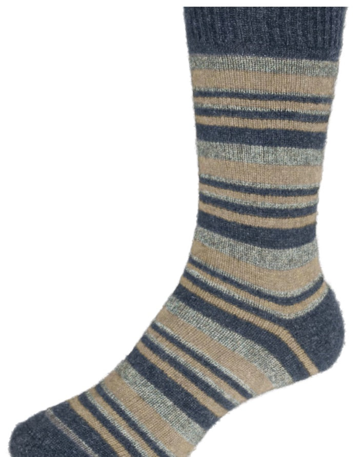 Noble Wilde Sock Mini Striped Hoop