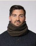 Noble Wilde Loop Neck Warmer ribbed Possum-Merino