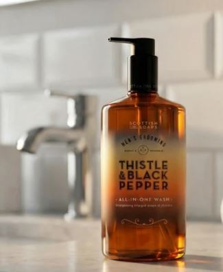 SFS Thistle & Black Pepper All in One Shampoo & Body Wash