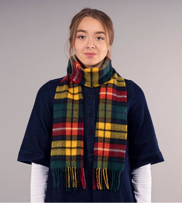Lochcarron Tartan Scarf Buchanan Modern