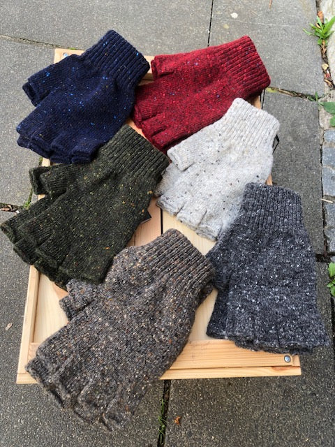 Robert Mackie Fingerless Gloves Shin Handschuhe Eske 2405