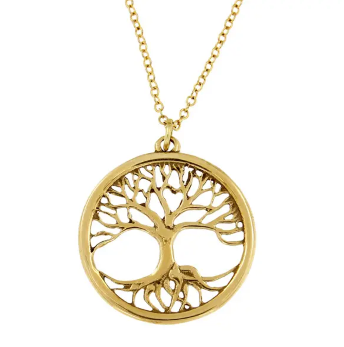St. Justin BZP106 - Tree of Life Pendant Bronze