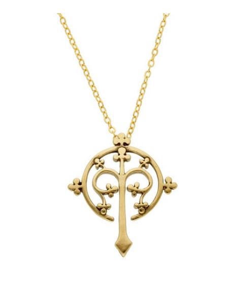 St. Justin BZP910 - Bronze Thirteenth Century Tree of Life pendant
