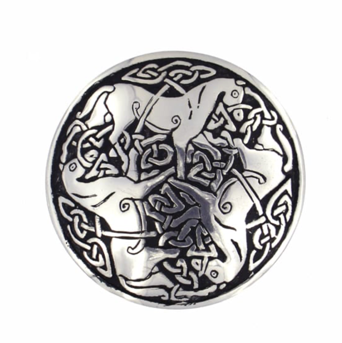 St. Justin PB95 - Inverurie Horses Brooch
