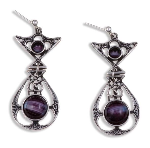 St. Justin Large 2 Piece drop earrings MEP226A