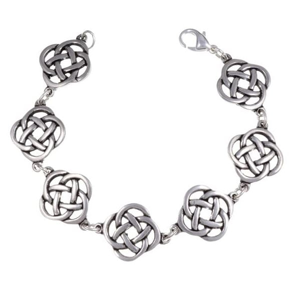 St. Justin TB27L Square Knot Bracelet