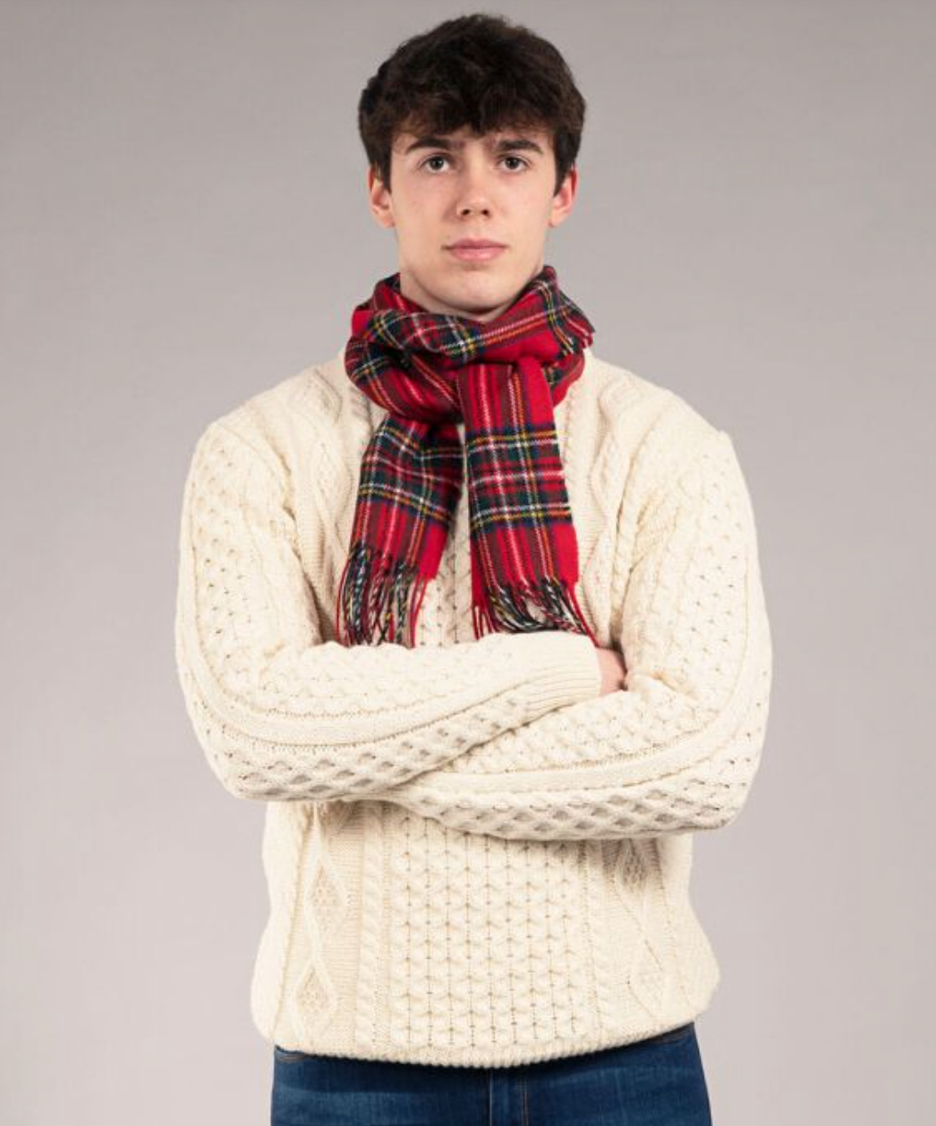 Lochcarron Tartan Scarf Stewart Royal Modern