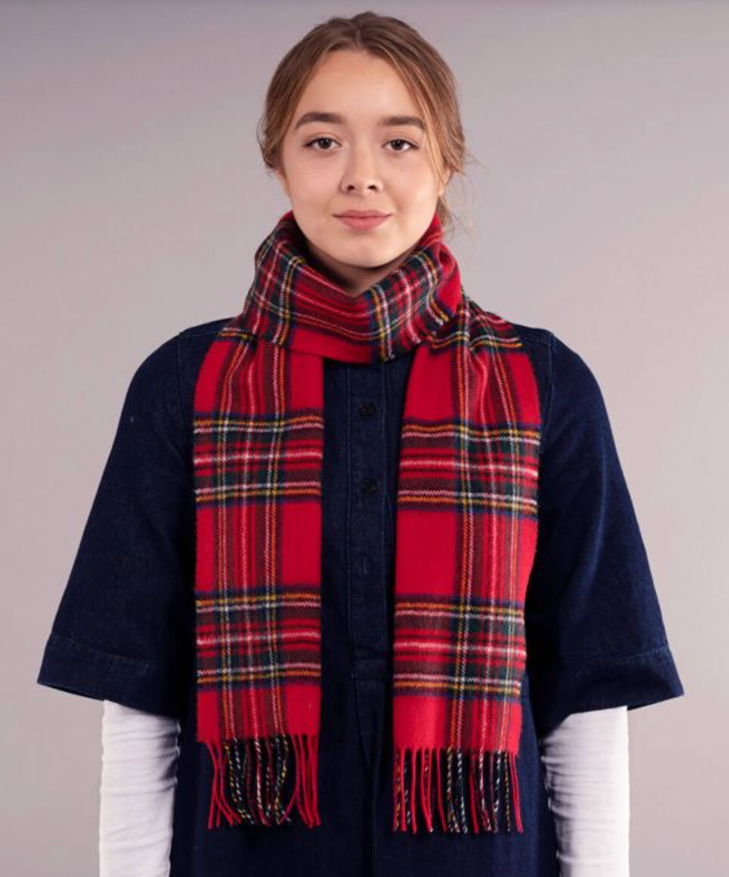 Lochcarron Tartan Scarf Stewart Royal Modern