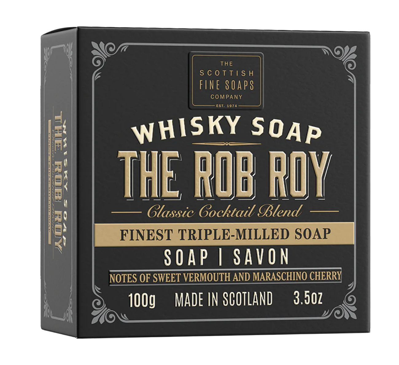 SFS Whisky Cocktail Soap The Rob Roy- Boxed