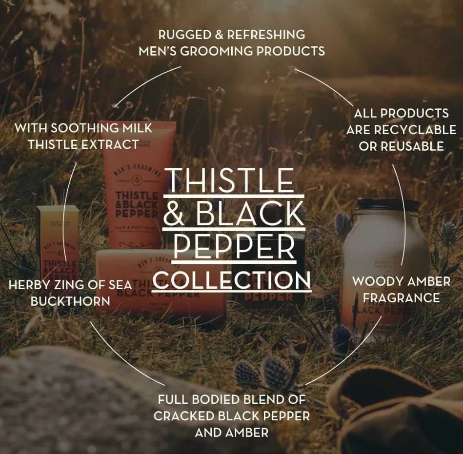 SFS Thistle & Black Pepper All in One Shampoo & Body Wash