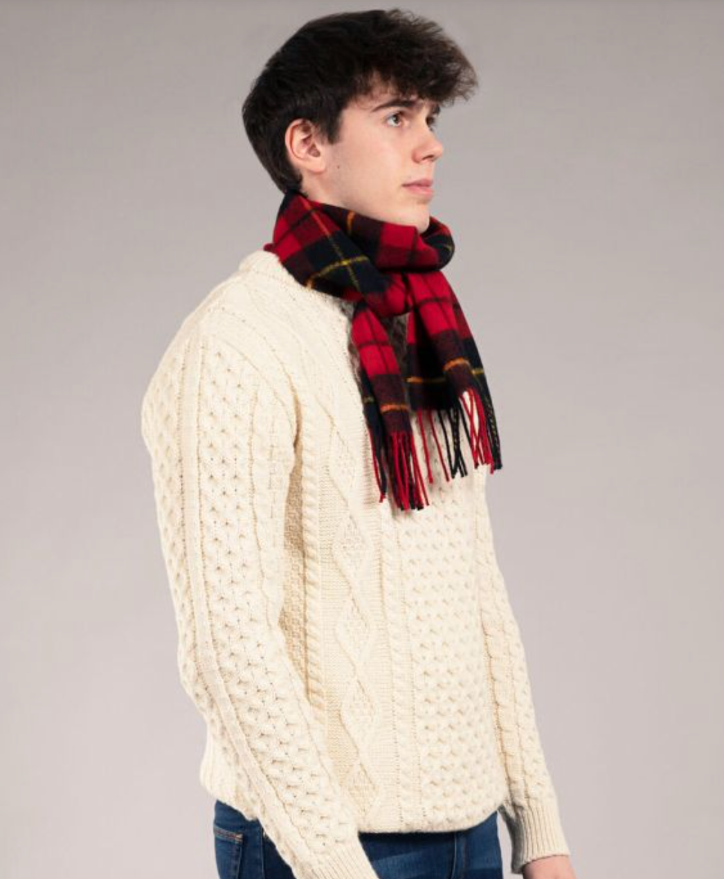 Lochcarron Tartan Scarf Wallace Modern