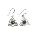 Silver Triangle Dop Earrings SE32