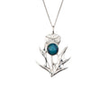 Heathergems Silver Thistle Pendant SP429