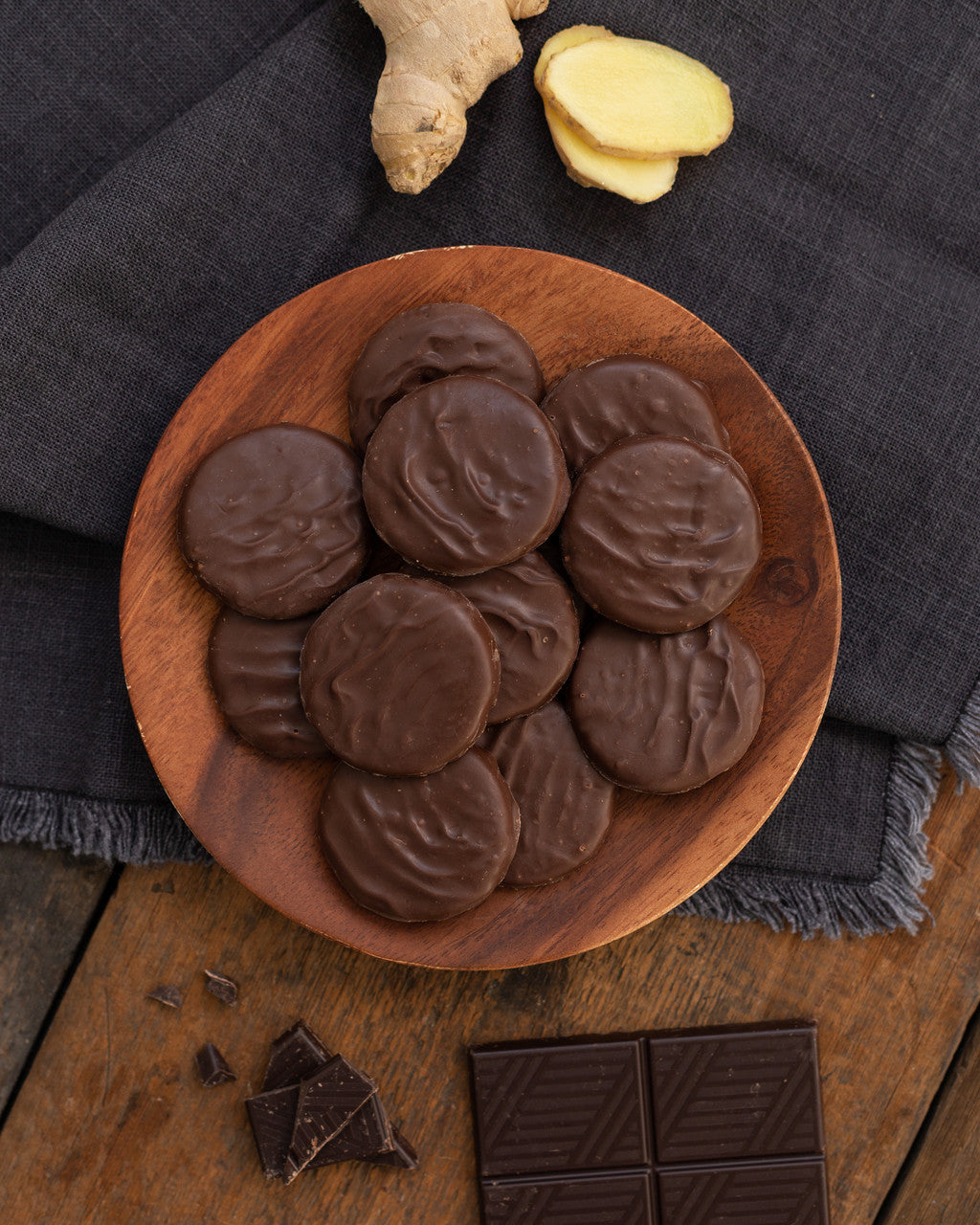 Walkers Luxury Ginger Royals Shortbread