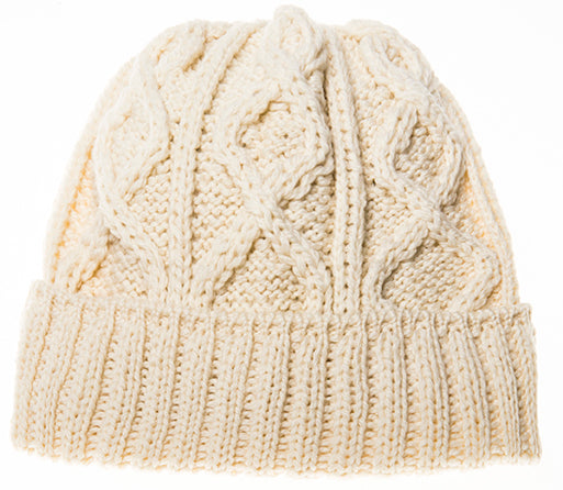 AWM B413 Diamond Beanie Supersoft Cableknit Winterhat
