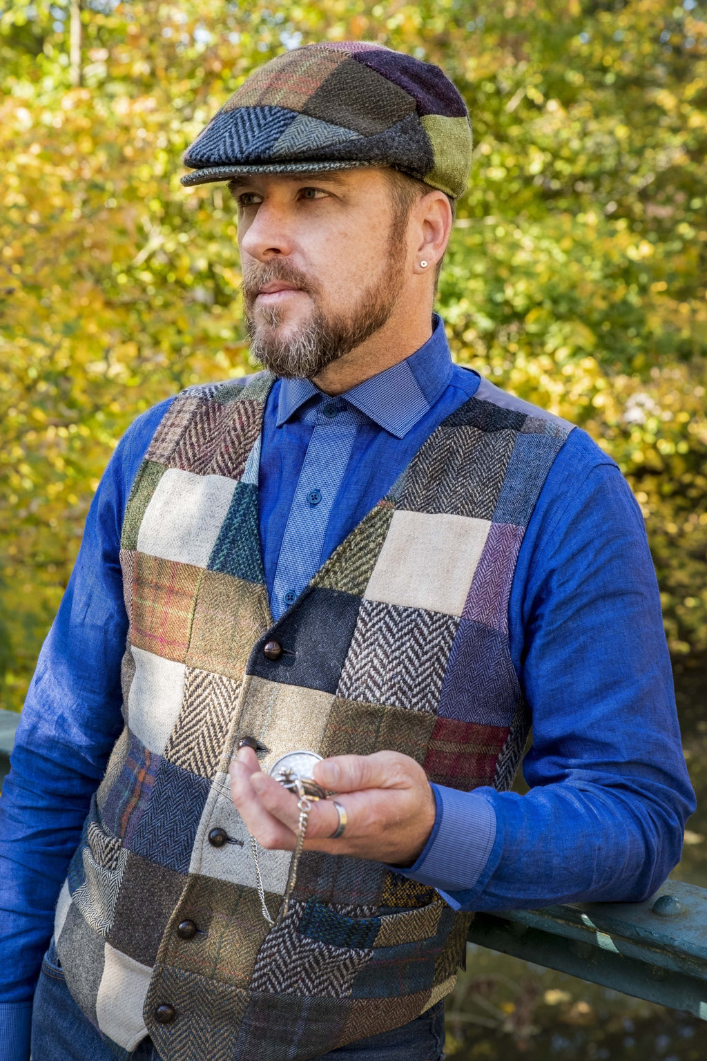 Hanna Hats Patchwork Waistcoat full patches