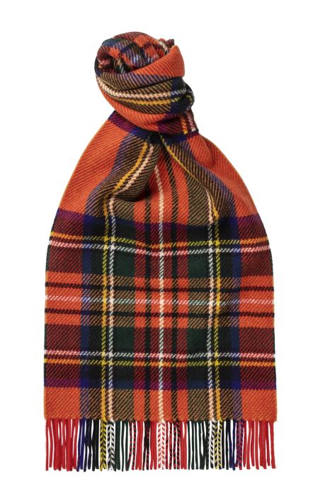 Joshua Ellis Cashmere Scarf Royal Stewart 2022