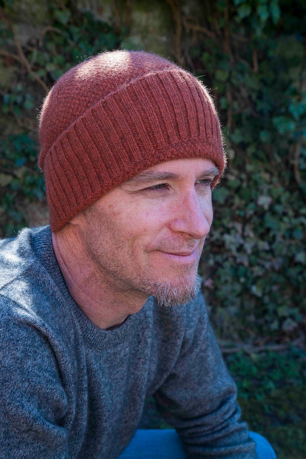 Noble Wilde Beanie Moss Baggie Possum-Merino