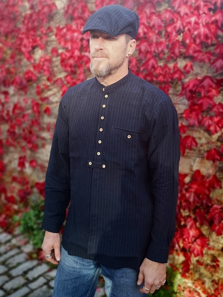 Tweed Isles Grandfather Shirt Linen 2021