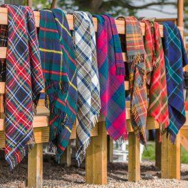 Hunting Mcleod Tartan Decke - Tweedmill