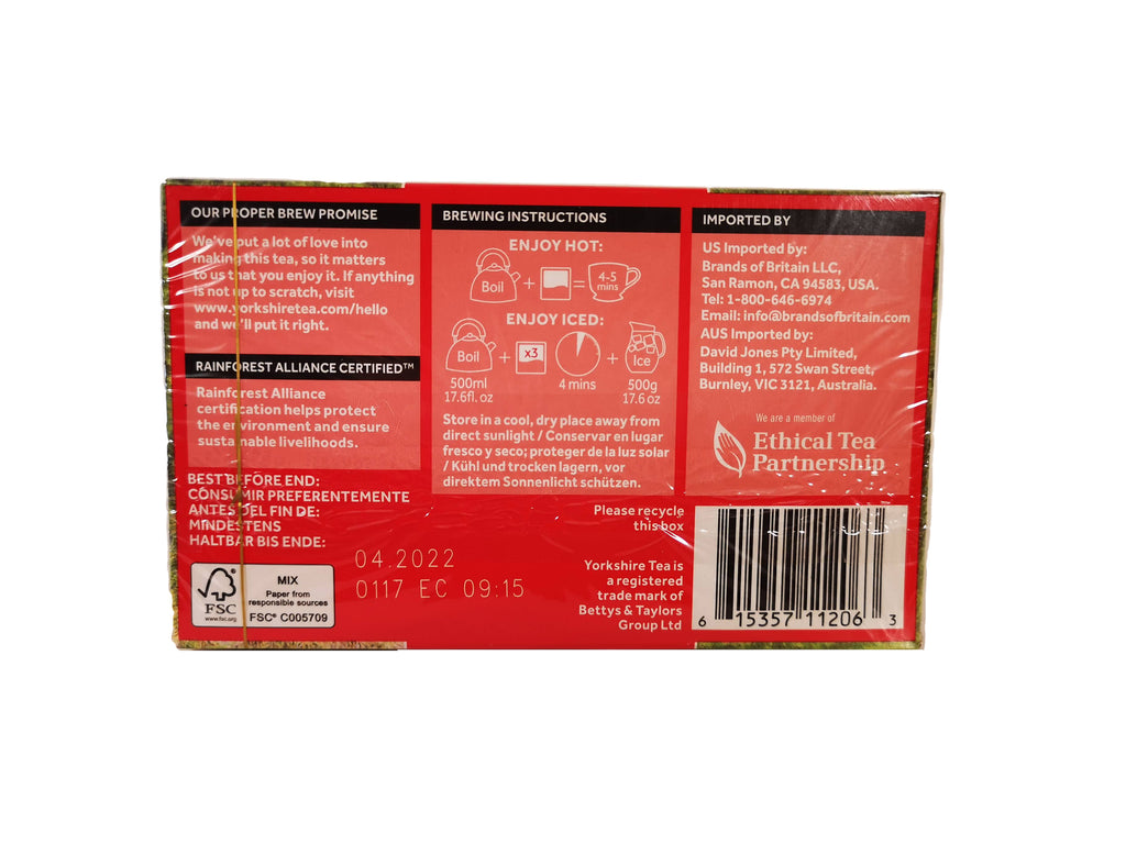 Yorkshire Tea 80 Teebeutel